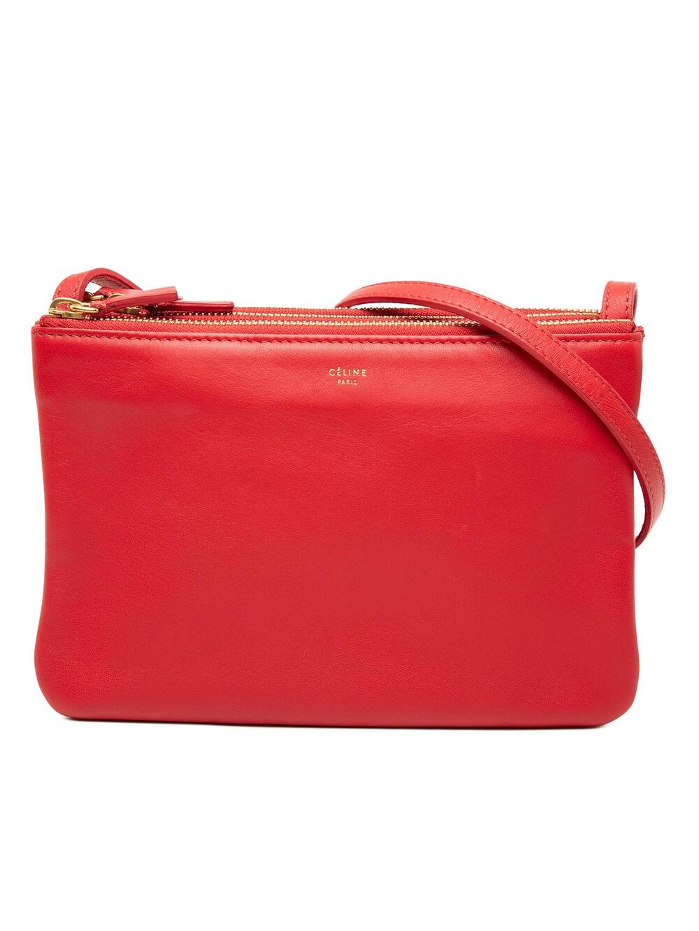 Celine Small Lambskin Trio Crossbody #351208C61B